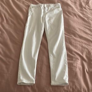 White Hudson Skinny jeans